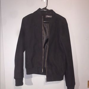 Black Bomber Jacket